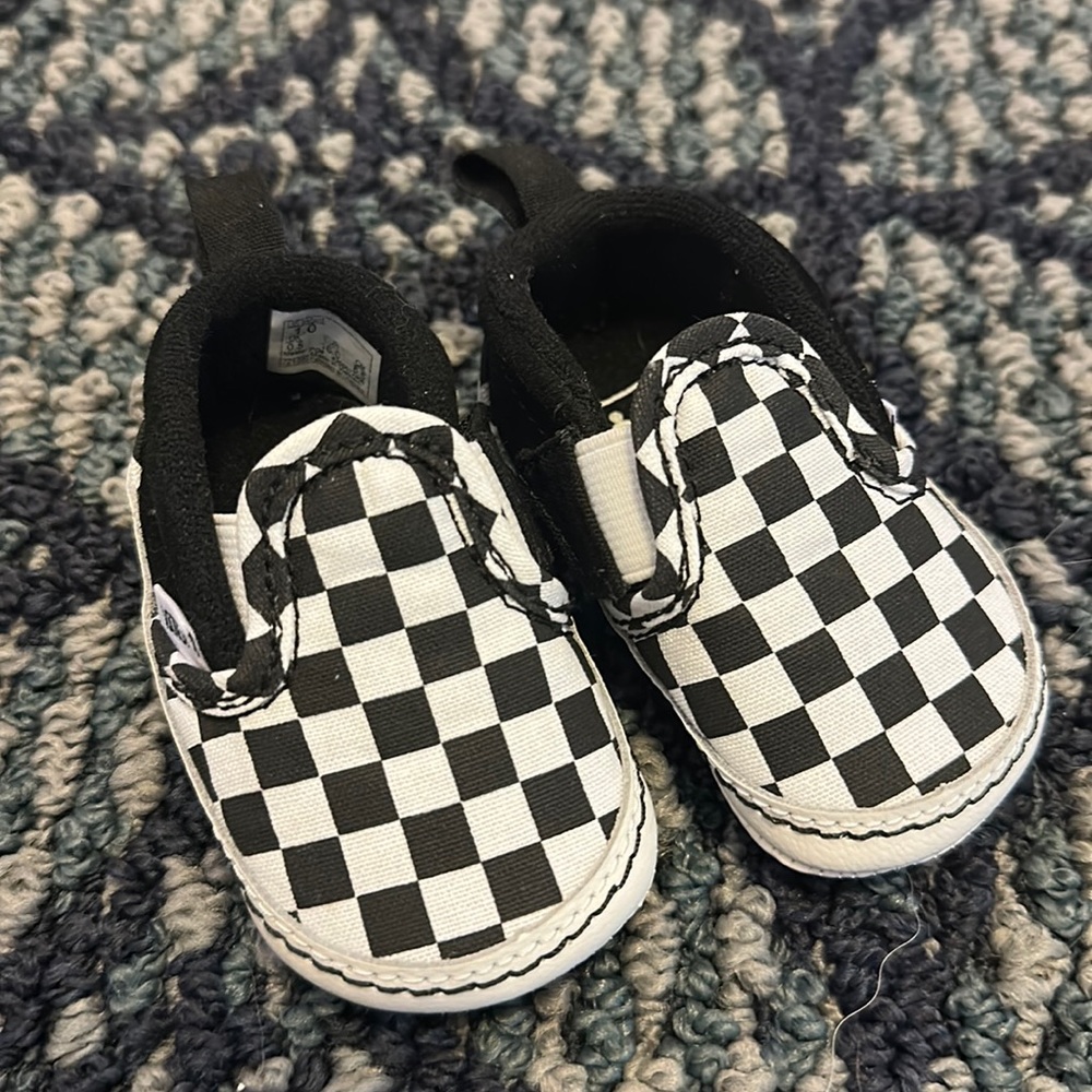 Checkered baby Vans